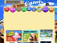 Tablet Screenshot of canels.com.mx