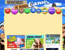 Tablet Screenshot of canels.com